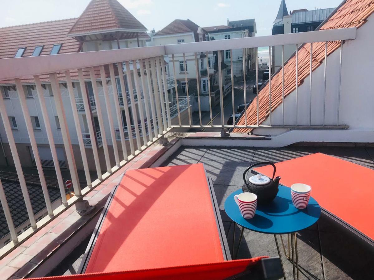 La Terrasse Vue Mer Du 42 Ferber, Plein Sud Wifi Apartment Wimereux Ngoại thất bức ảnh